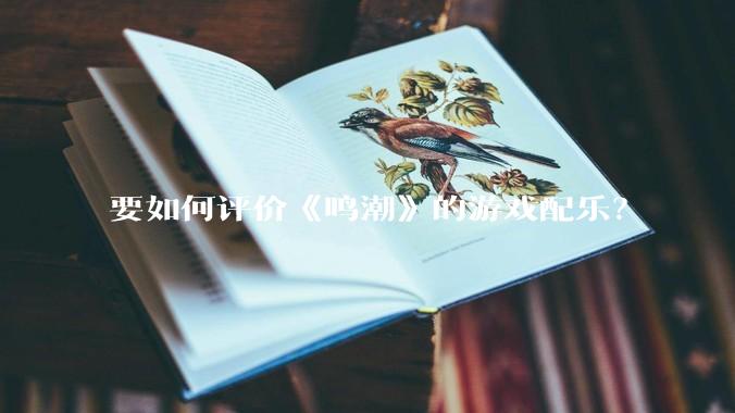 要如何评价《鸣潮》的游戏配乐？